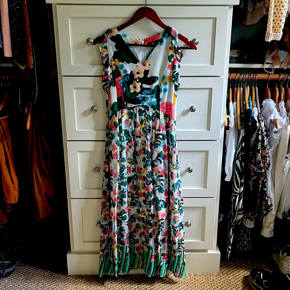 Emily Lovelock Sundress, XS, worn once and in perfect condition